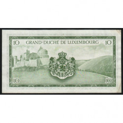 Luxembourg - Pick 48a_3 - 10 francs - Série K - 1964 - Etat : SUP