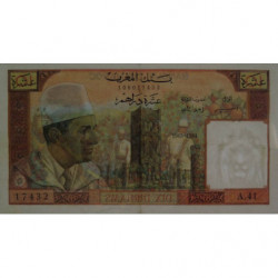 Maroc - Pick 54c - 10 dirhams - Série A.41 - 1965 - Etat : TTB-