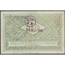 500 kg acier ordinaire - 30/09/1948 - Endossé - Série IS - Etat : TTB