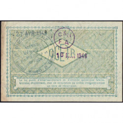 500 kg acier ordinaire - 30/09/1948 - Endossé - Série IS - Etat : TTB