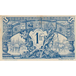 Auch (Gers) - Pirot 15-7 variété - 1 franc - Série I - 18/11/1914 - Etat : SUP