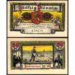 Allemagne - Notgeld - Altenkirchen - 50 pfennig - Sans série - 1921 - Etat : SPL