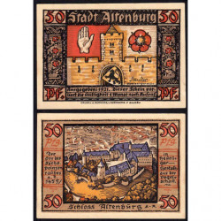Allemagne - Notgeld - Altenburg - 50 pfennig - 1921 - Etat : SPL