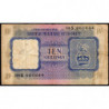 Grande-Bretagne - Pick M5 - 10 shillings - 1943 - Série S - Etat : TB-