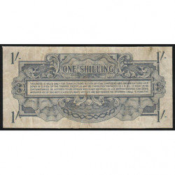 Grande-Bretagne - Billet militaire - Pick M11a - 1 shilling - Sans série - 1946/1947 - Etat : TTB-