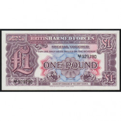 Grande-Bretagne - Pick M22a - 1 pound - 1948 - Etat : NEUF