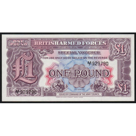 Grande-Bretagne - Pick M22a - 1 pound - 1948 - Etat : NEUF