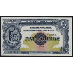 Grande-Bretagne - Pick M23a - 5 pounds - 1948 - Etat : NEUF