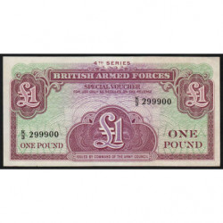 Grande-Bretagne - Pick M36a - 1 pound - 1962 - Etat : SPL