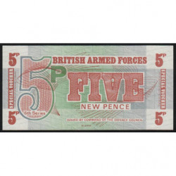 Grande-Bretagne - Pick M44 - 5 new pence - 1972 - Etat : NEUF