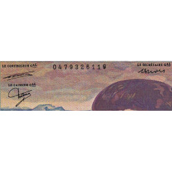 F 66-08 - 1987 - 20 francs - Debussy - Série E.020 - Etat : TTB