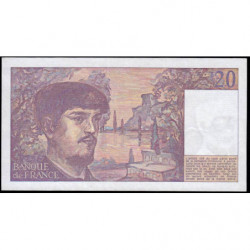 F 66-08 - 1987 - 20 francs - Debussy - Série N.020 - Etat : SUP