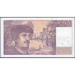 F 66bis-03 - 1992 - 20 francs - Debussy - Série M.037 - Etat : SUP