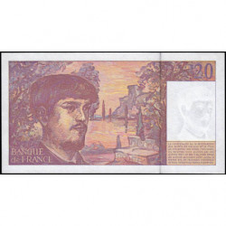 F 66ter-02 - 1997 - 20 francs - Debussy - Série Z.055 - Etat : NEUF