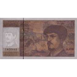 F 66ter-02 - 1997 - 20 francs - Debussy - Série A.058 - Etat : NEUF