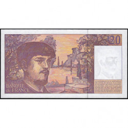 F 66ter-02 - 1997 - 20 francs - Debussy - Série W.060 - Remplacement - Etat : NEUF