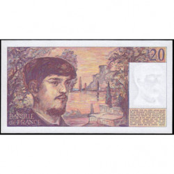 F 66-01 - 1980 - 20 francs - Debussy - Série D.001 - Etat : pr.NEUF