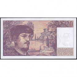 F 66-01 - 1980 - 20 francs - Debussy - Série X.001 - Etat : pr.NEUF