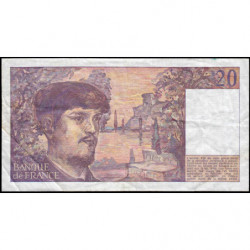 F 66-09 - 1988 - 20 francs - Debussy - Série J.023 - Etat : TB