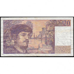 F 66-09 - 1988 - 20 francs - Debussy - Série J.023 - Etat : TB-