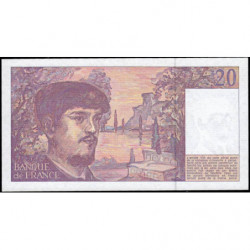 F 66bis-03 - 1992 - 20 francs - Debussy - Série H.035 - Etat : NEUF