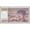 F 66bis-05 - 1993 - 20 francs - Debussy - Série P.044 - Etat : TTB