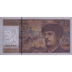 F 66ter-02 - 1997 - 20 francs - Debussy - Série C.056 - Etat : pr.NEUF