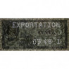 100 kg papiers et cartons - 03/1948 - Exportation - Code I - Série EF - Etat : SUP