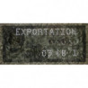 100 kg Papiers et cartons - 03/1948 - Exportation - Code I - Série EF - Etat : SUP