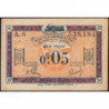 Allemagne - R.C.F.T.O. - Pirot 135-1 - Série A.6 - 5 centimes - 1923 - Etat : TTB