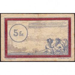 Allemagne - R.C.F.T.O. - Pirot 135-6 - Série B.3 - 5 francs - 1923 - Etat : TB