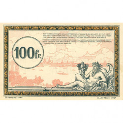 Allemagne - R.C.F.T.O. - Pirot 135-10 - Spécimen - 100 francs - 1923 - Etat : NEUF