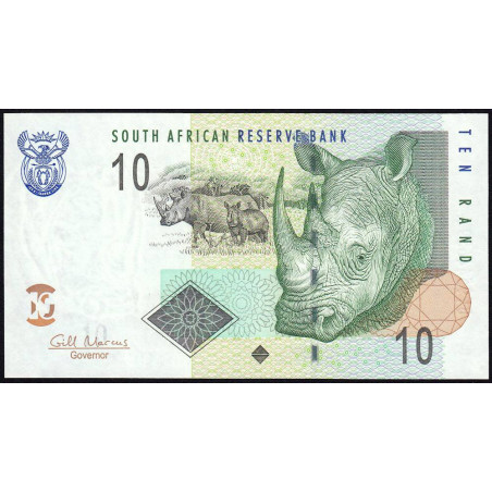 Afrique du Sud - Pick 128b - 10 rand - 2009 - Etat : NEUF