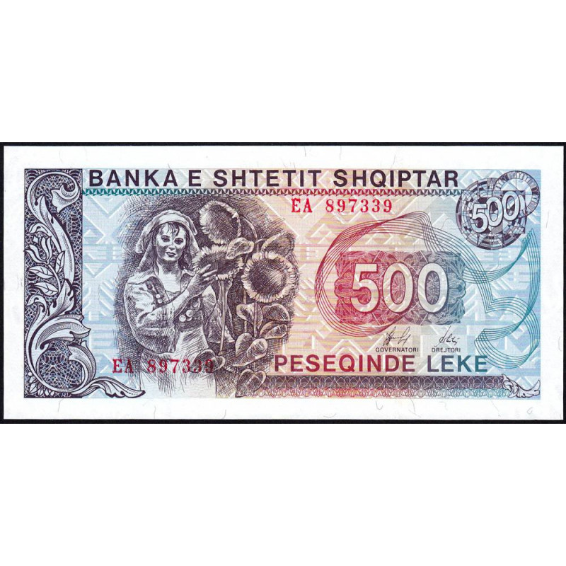Albanie - Pick 48b - 500 lekë - Série EA - 1996 - Etat : NEUF