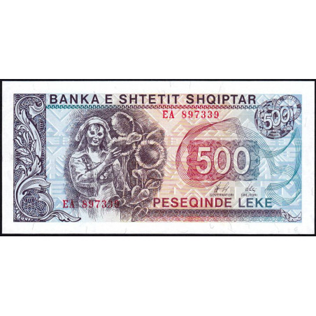 Albanie - Pick 48b - 500 lekë - Série EA - 1996 - Etat : NEUF