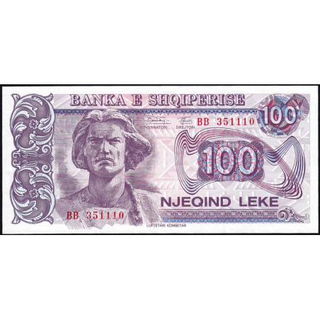 Albanie - Pick 55b - 100 lekë - Série BB - 1994 - Etat : NEUF