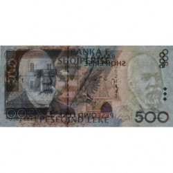 Albanie - Pick 68a - 500 lekë - Série UG - 2001 - Etat : NEUF