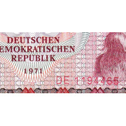 Allemagne RDA - Pick 30a - 50 mark der DDR - 1971 - Etat : NEUF