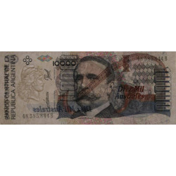 Argentine - Pick 334a - 10'000 australes - Série B - 1989 - Etat : NEUF