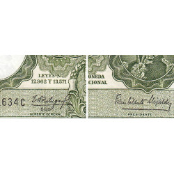 Argentine - Pick 271c4 - 50 pesos - Série C - 1955 - Etat : pr.NEUF