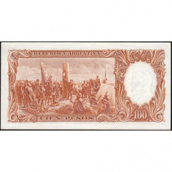 Argentine - Pick 277_2 - 100 pesos - Série G - 1969 - Etat : TTB+