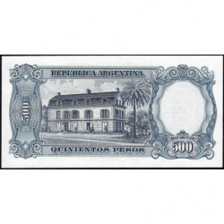 Argentine - Pick 278_4 - 500 pesos - Série A - 1967 - Etat : NEUF