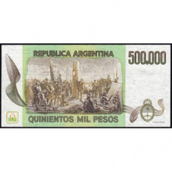 Argentine - Pick 309_2 - 500'000 pesos - Série A - 1981 - Etat : SPL