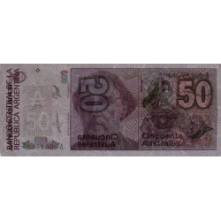 Argentine - Pick 326b_3 - 50 australes - Série A - 1989 - Etat : SUP+