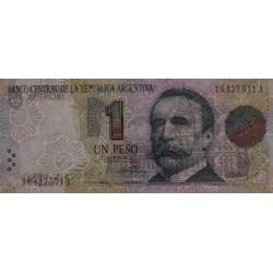 Argentine - Pick 339a - 1 peso - Série A - 1992 - Etat : NEUF