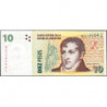 Argentine - Pick 354a_5 - 10 pesos - Série L - 2010 - Etat : NEUF