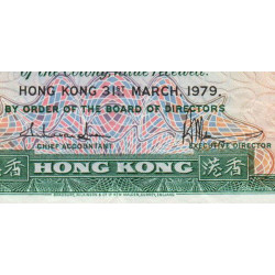 Hong Kong - HSBC - Pick 182h_3b - 10 dollars - Série G/2 - 31/03/1979 - Etat : TTB