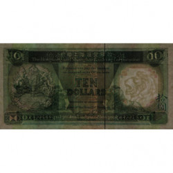 Hong Kong - HSBC - Pick 191c_2 - 10 dollars - Série CG - 01/01/1990 - Etat : SUP