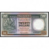 Hong Kong - HSBC - Pick 192b - 20 dollars - Série AT - 01/01/1988 - Etat : SUP+