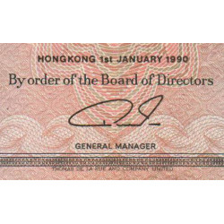 Hong Kong - HSBC - Pick 193c_2 - Série BE - 50 dollars - 01/01/1990 - Etat : TB+